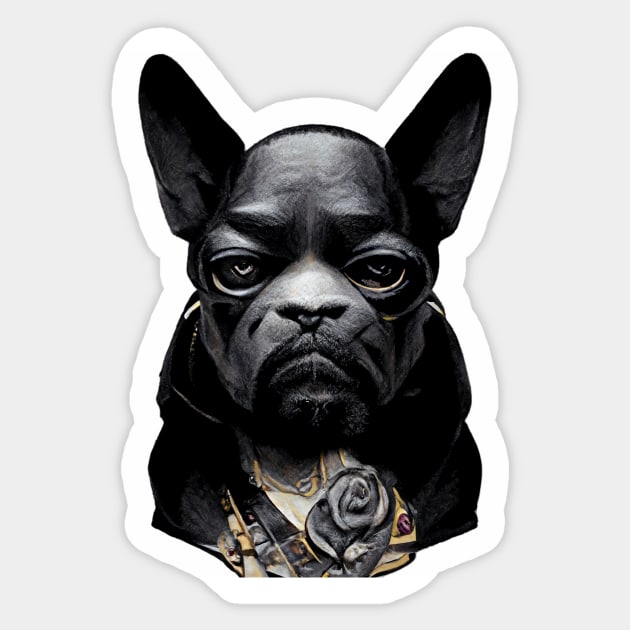 Dog that looks similar to  Snoop Dogg Sticker by JMKphotos